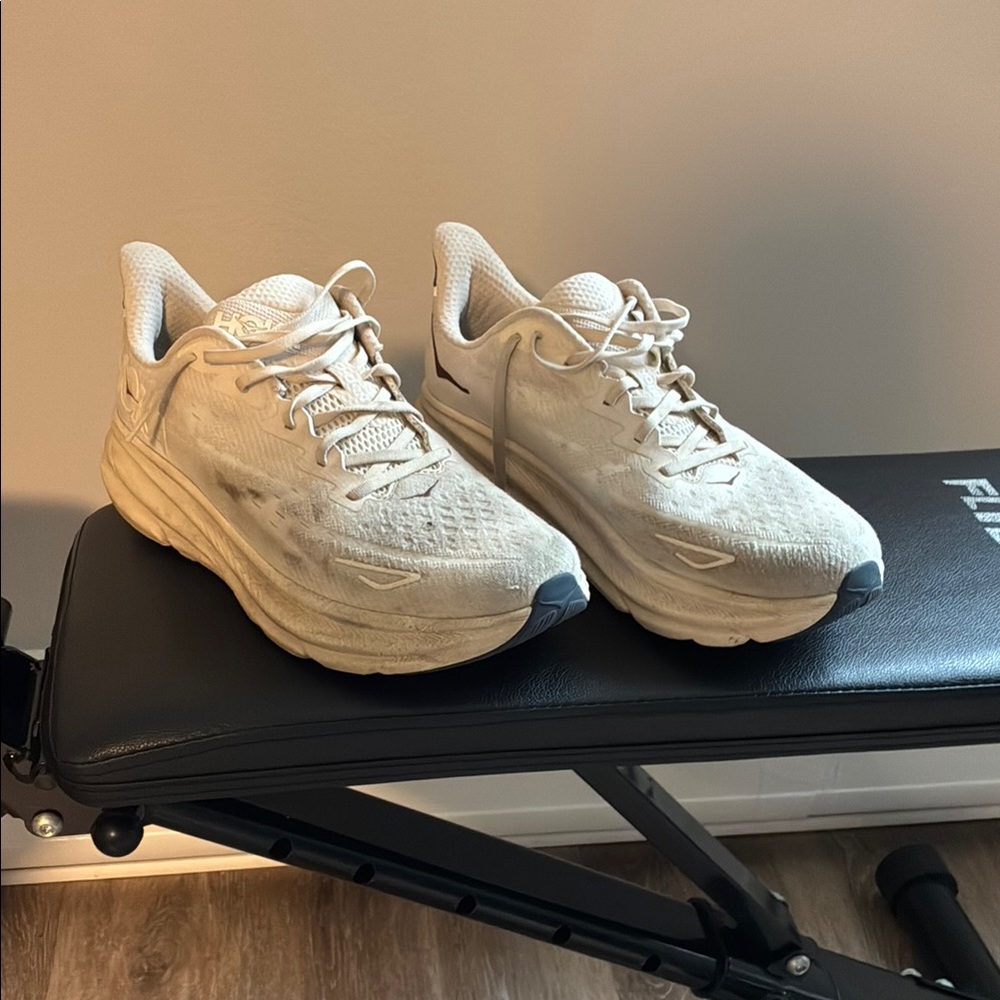 Cream Athletic Sneakers